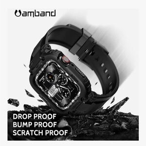 Black Smartwatch Case